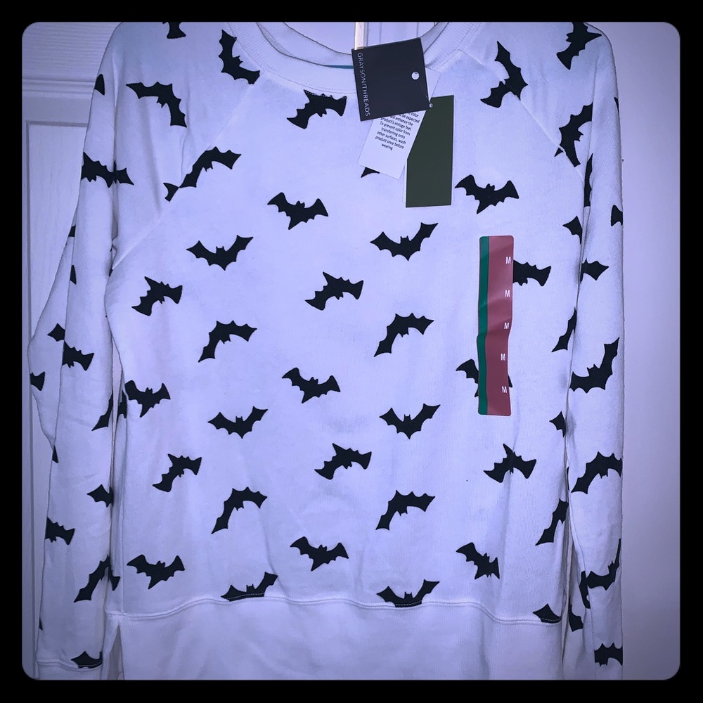 NEW! Bat Print sweater!